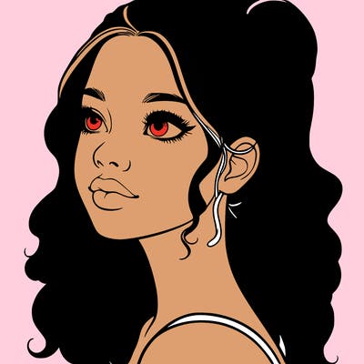 beautiful realistic girl