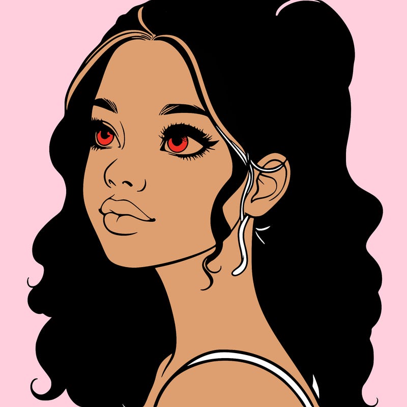 beautiful realistic girl