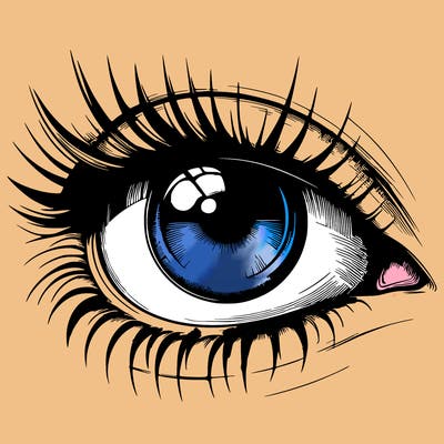 realistic eye