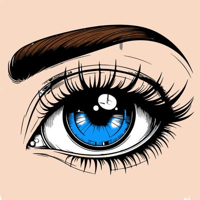realistic eye