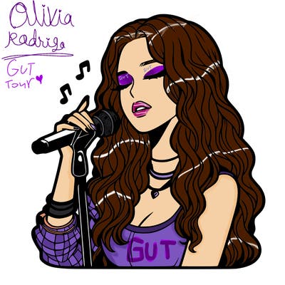 realistic female singer