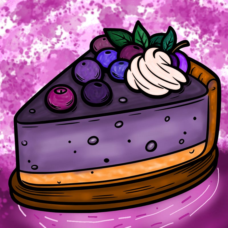 a cheesecake