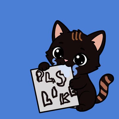 a small cat with a blank sheet of paper in its hand. the cat is sooooooo cute!