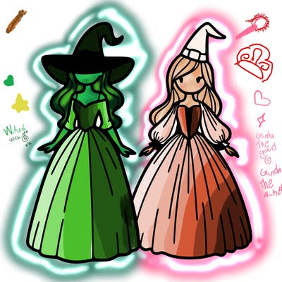 wicked elphaba and glinda