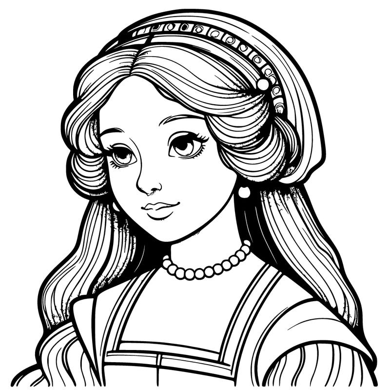 girl from renaissance era