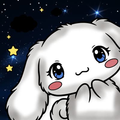 anime cinnamoroll cute fluffy