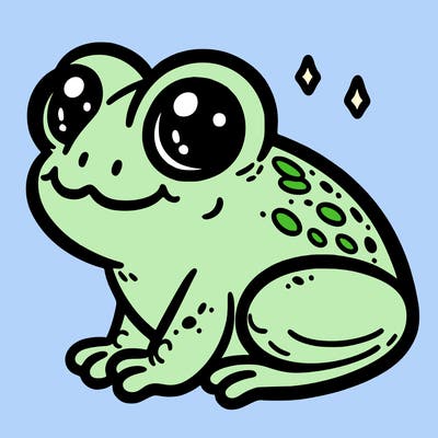 cute frog