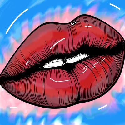 realistic lips