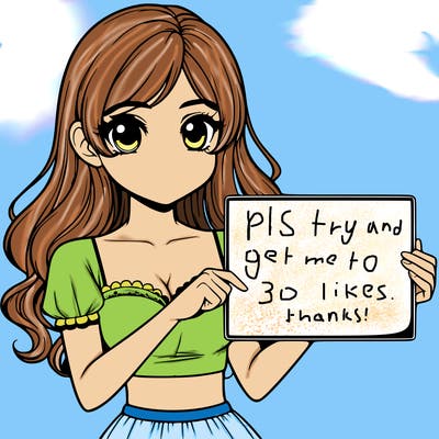 realistic pretty girl holding blank sign