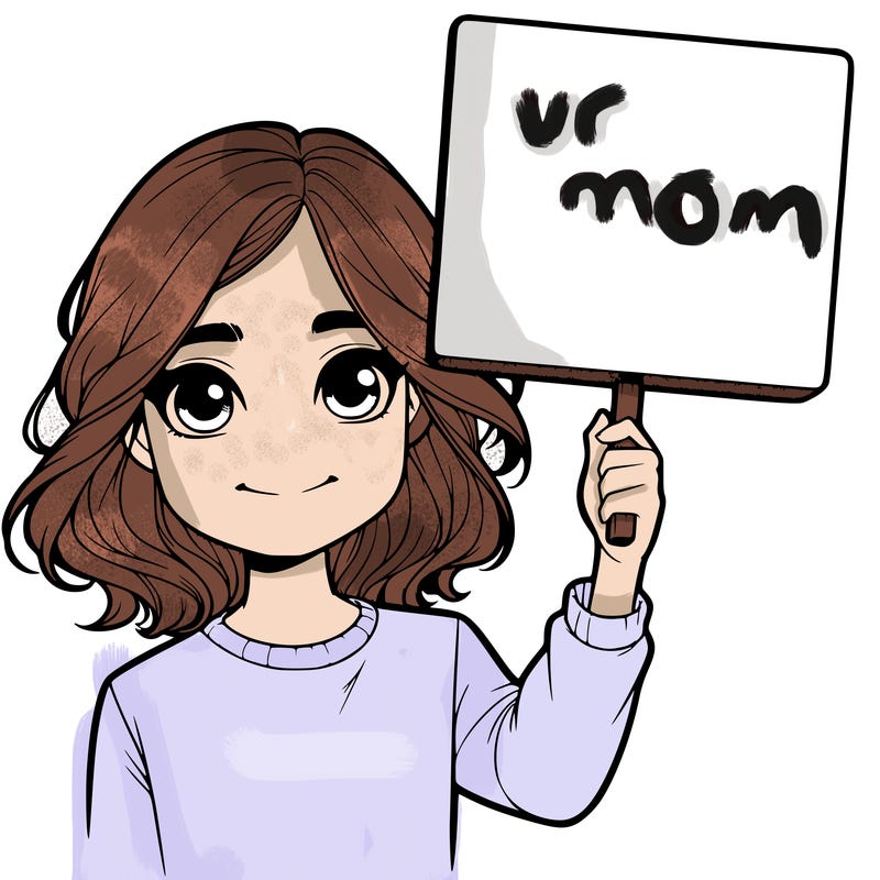 realistic girl holding up a sign