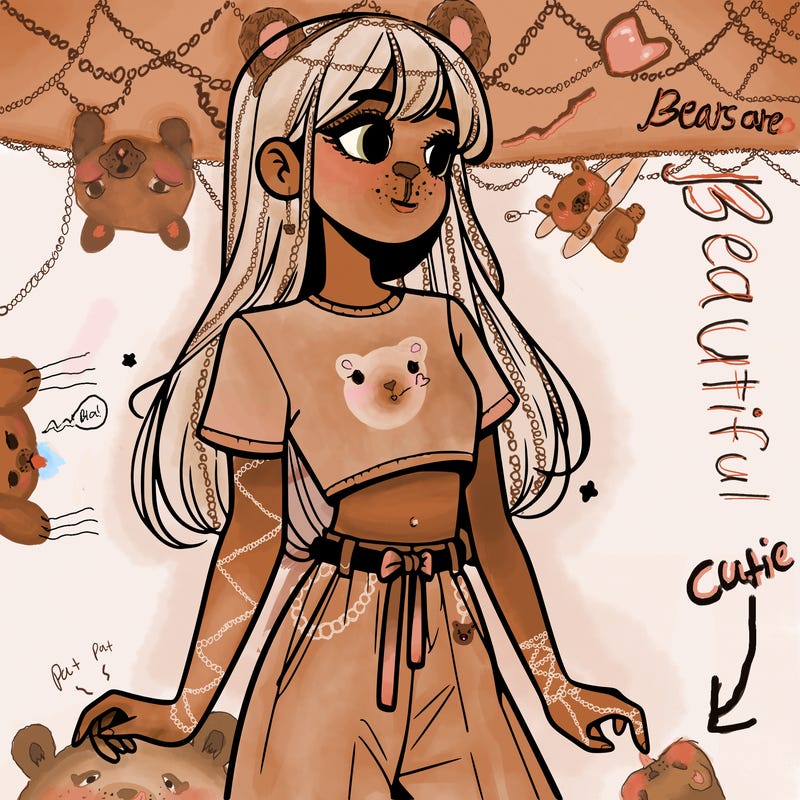 girl in a cute crop top