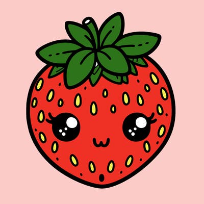 cute strawberry