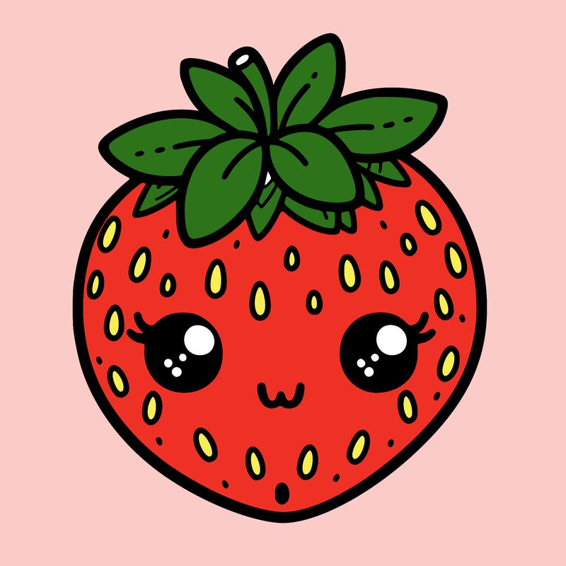 cute strawberry
