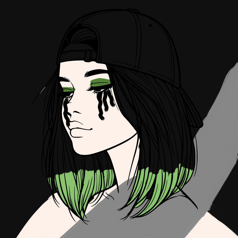 realistic  girl with a backwards hat