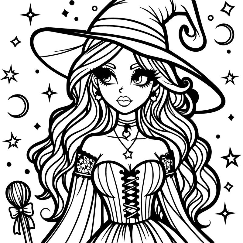 beautiful witch