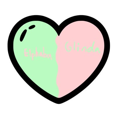 a blank heart
