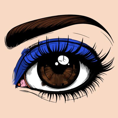 realistic eye