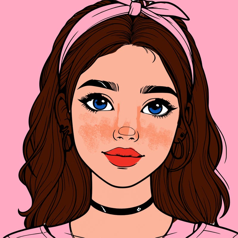 realistic teenage girl