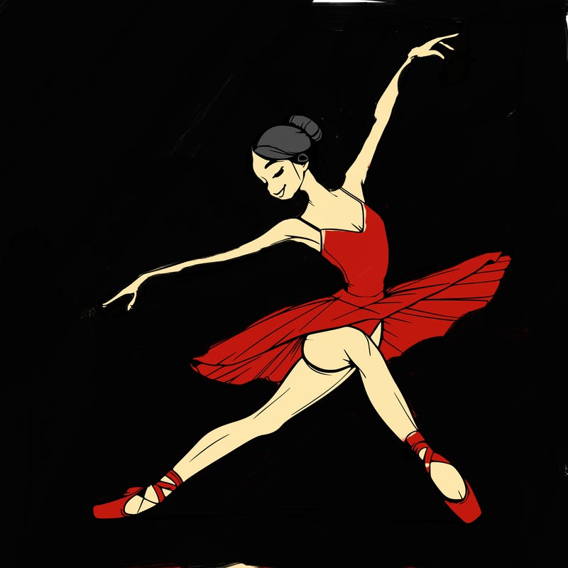 ballerina realistic aesthetic