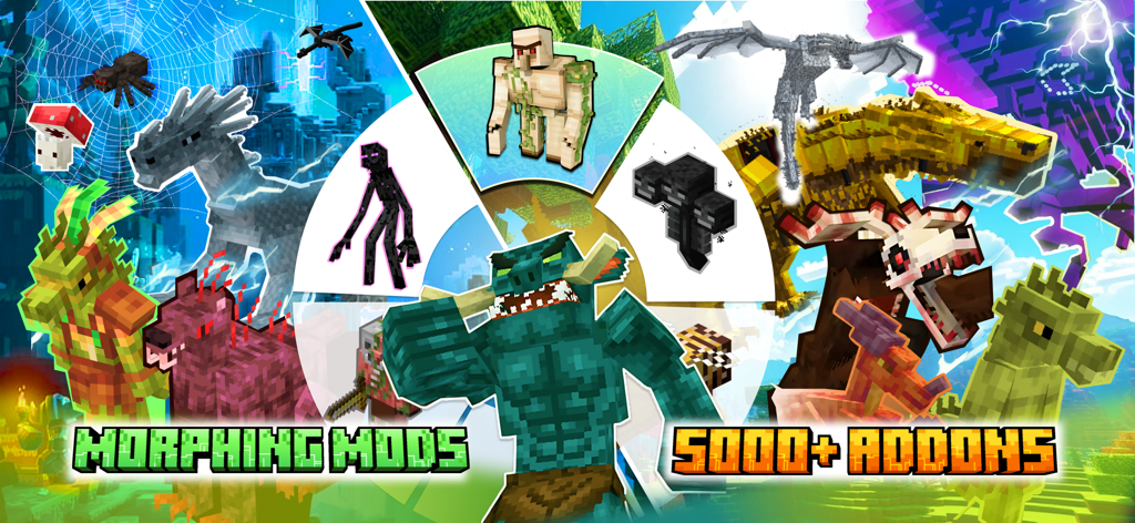Collection of custom Minecraft mobs and addons available in the Mobs Maker app