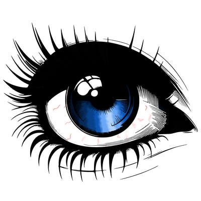 realistic eye