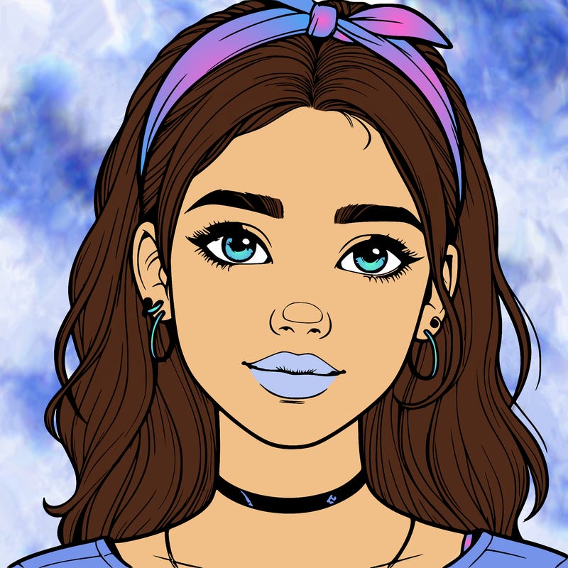 realistic teenage girl