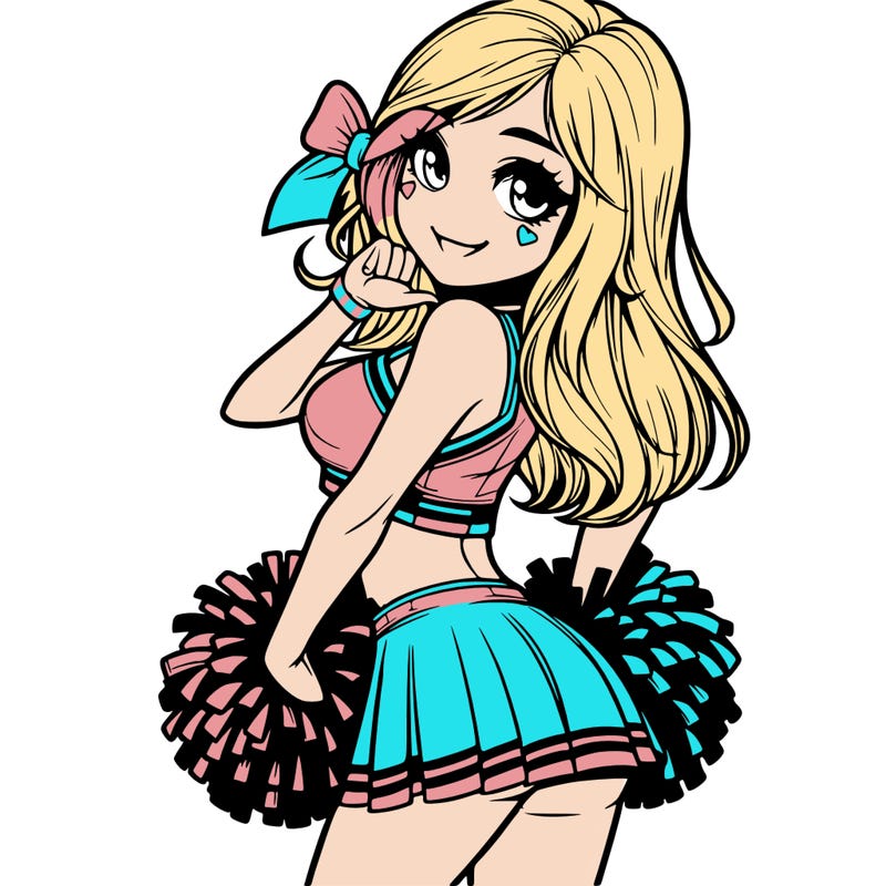 realistic cheerleader