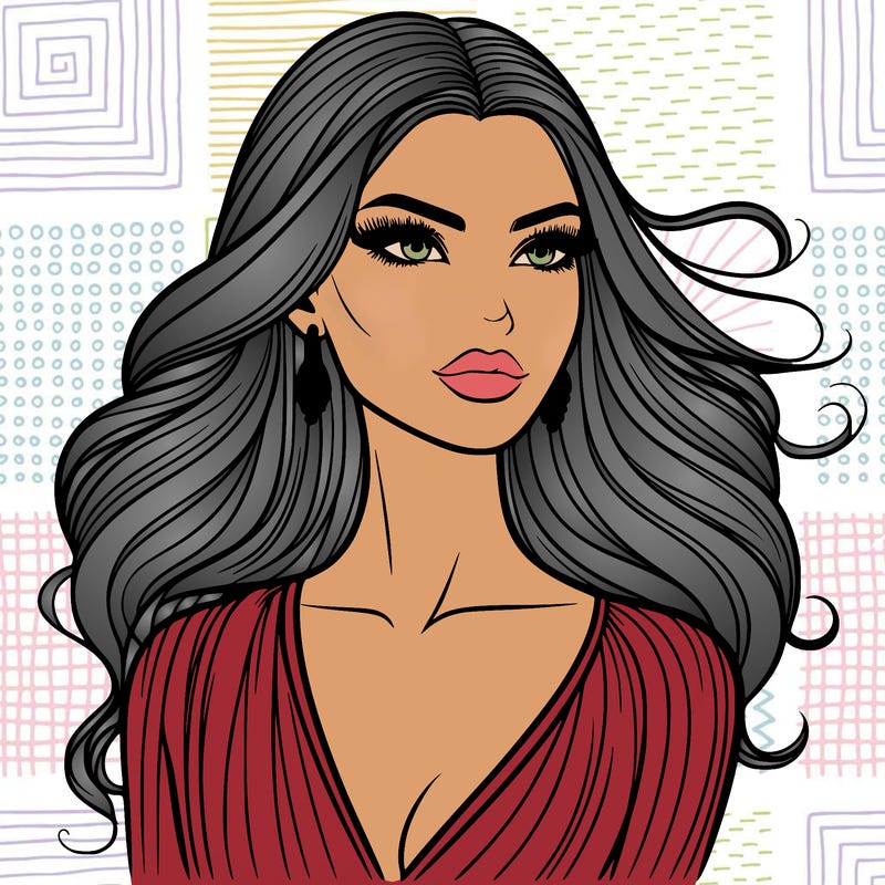 beautiful fashion woman