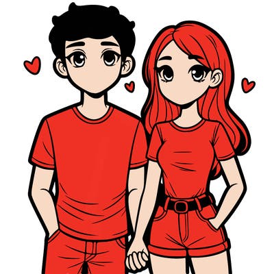 boyfriend and girlfriend