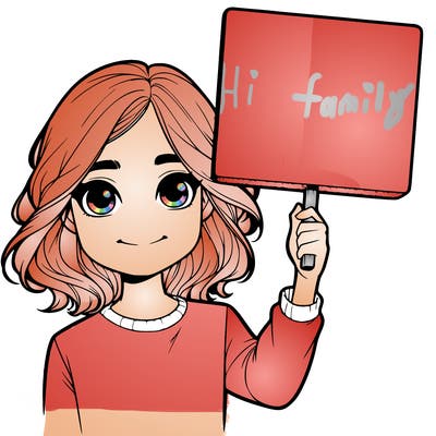 realistic girl holding up a sign