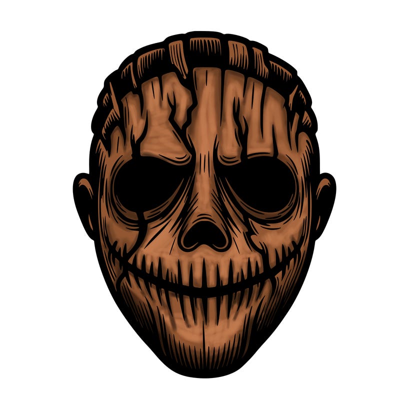 scary mask