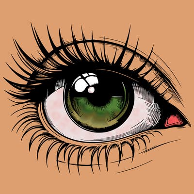 realistic eye