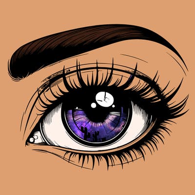 realistic eye