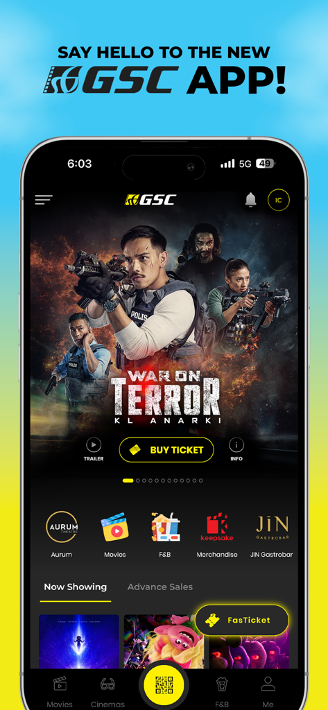 Golden Screen Cinemas - Entertainment App | MWM