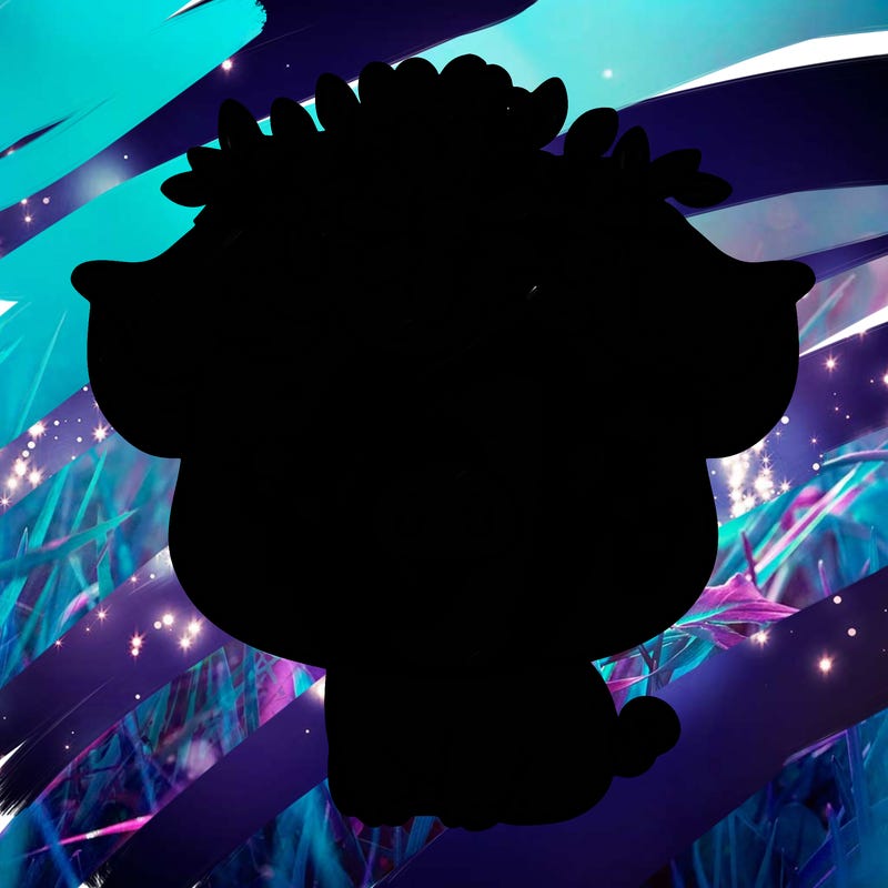 cute pig with flower crown on