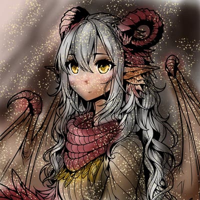 dragon girl realistic fantasy
