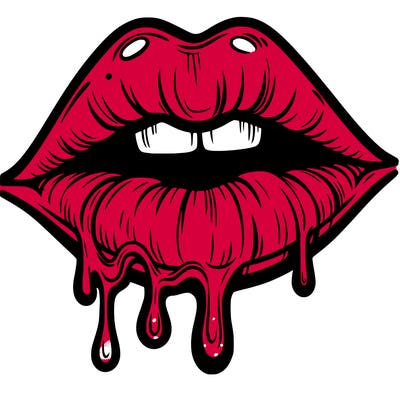 lips that look realistic and drip