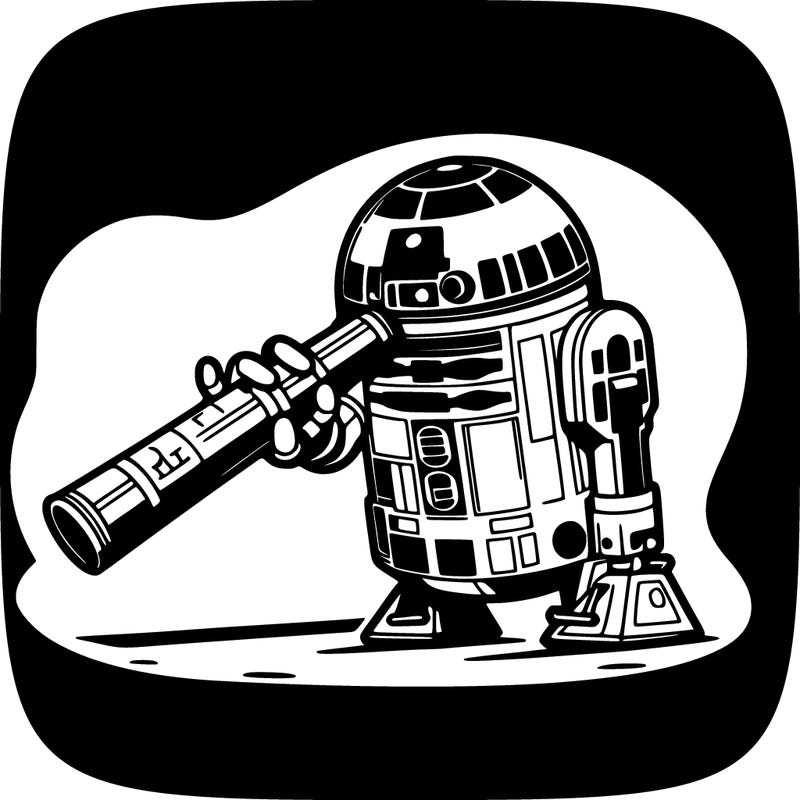 r2d2 smoking a joint