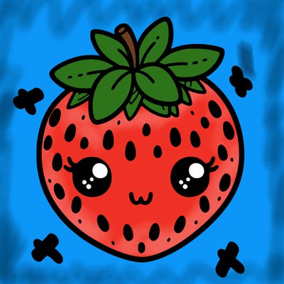 cute strawberry