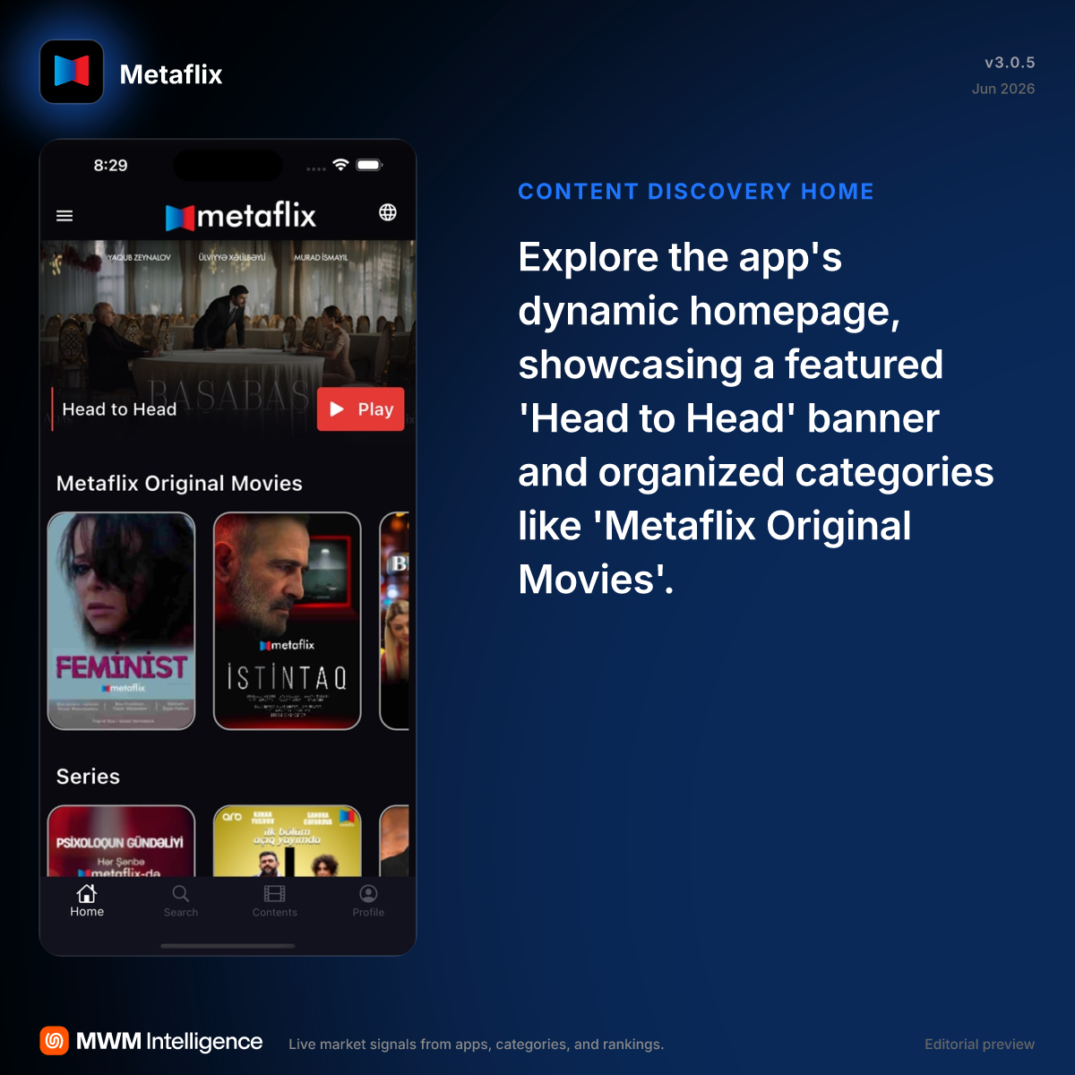 Metaflix - Entertainment App | MWM