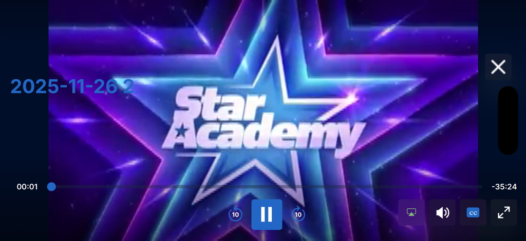Star Academy en streaming sur Antenne Reunion plus application mobile