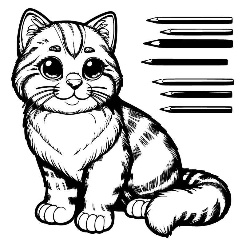 realistic cat