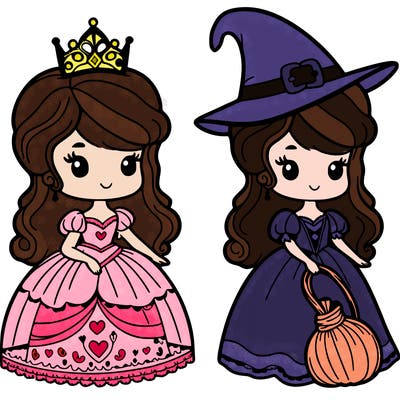 princess as a witch