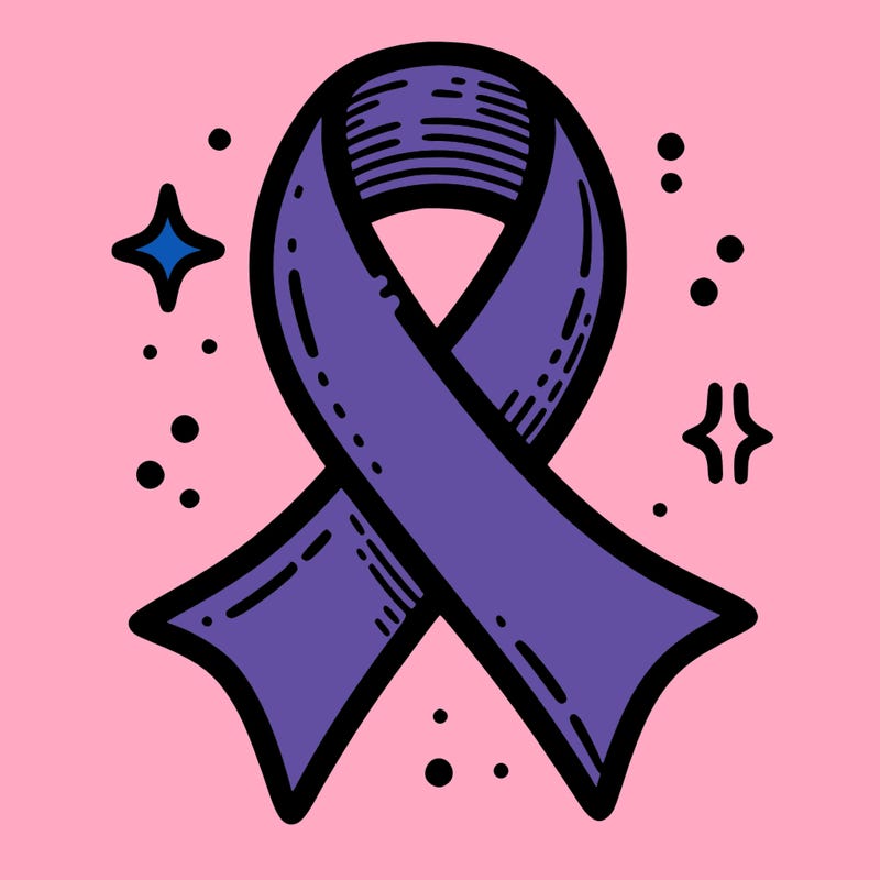 ribbon symbol of national breast cancer awareness month