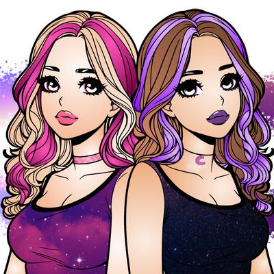 realistic twin sisters