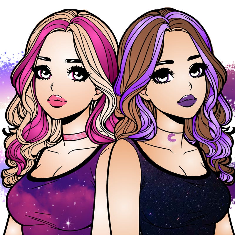 realistic twin sisters