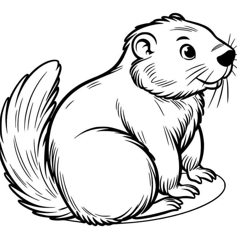 a groundhog