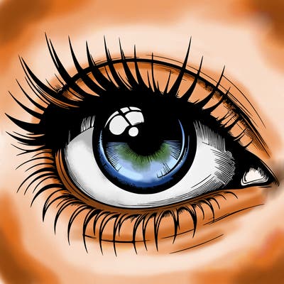 realistic eye