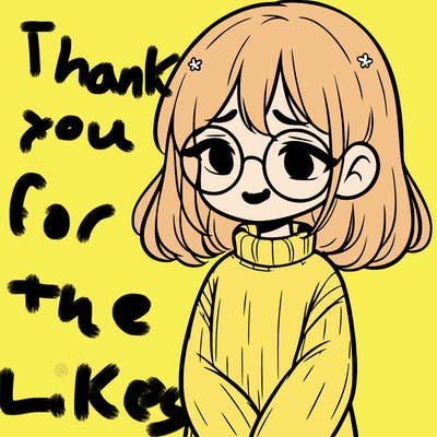 sad girl with glasses in a sweater