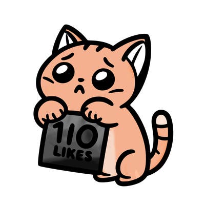 a cat begging for 10 likes